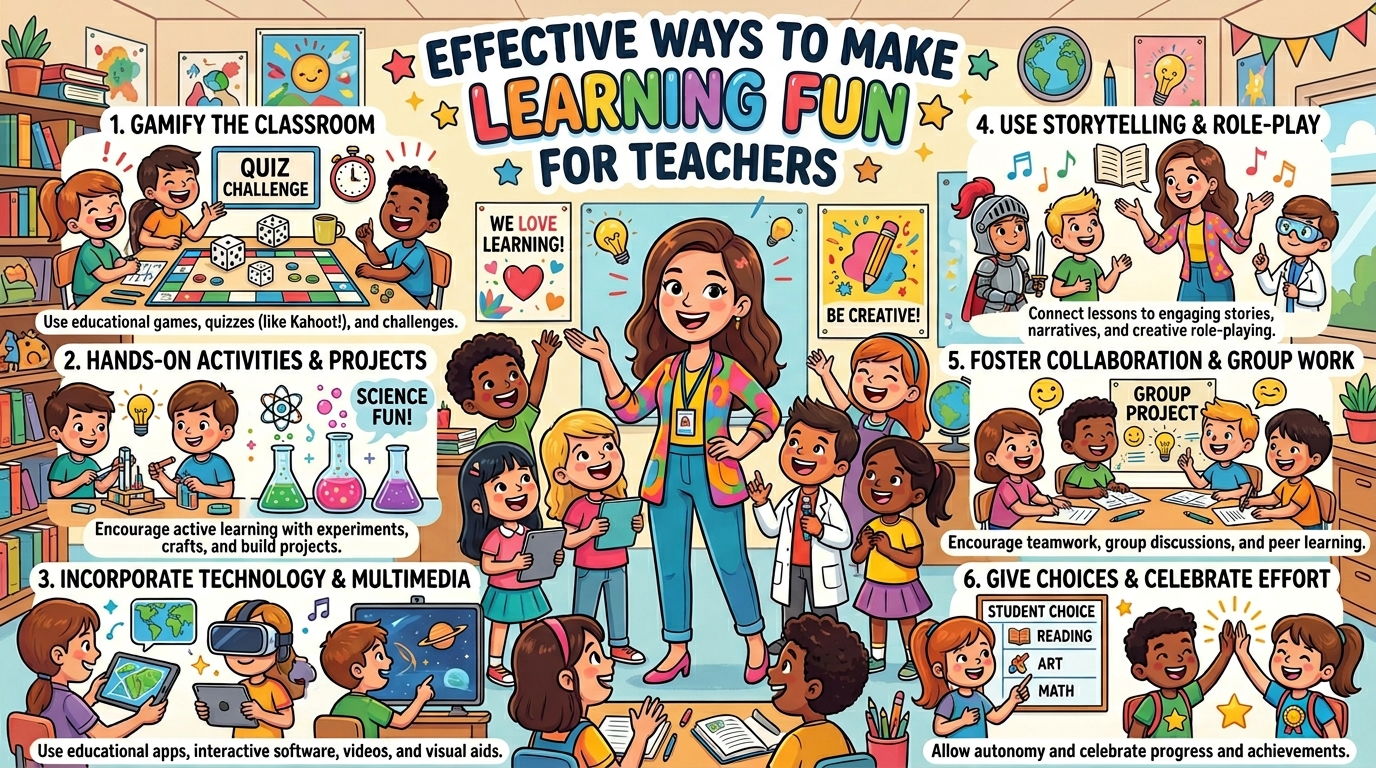 7 Cara Efektif Membuat Pembelajaran yang Menyenangkan untuk Guru